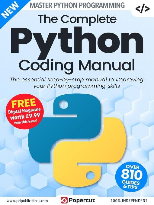 Title details for Python Coding & Programming The Complete Manual by Papercut Limited - Available